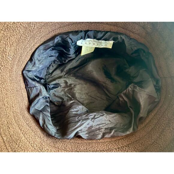 EXPRESS Soft Brown Bucket Hat Womens sz OS - Picture 7 of 7
